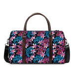 Paisley And Floral Pattern Print Duffle Bag