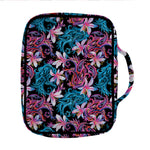 Paisley And Floral Pattern Print Front Pocket Bible Bag