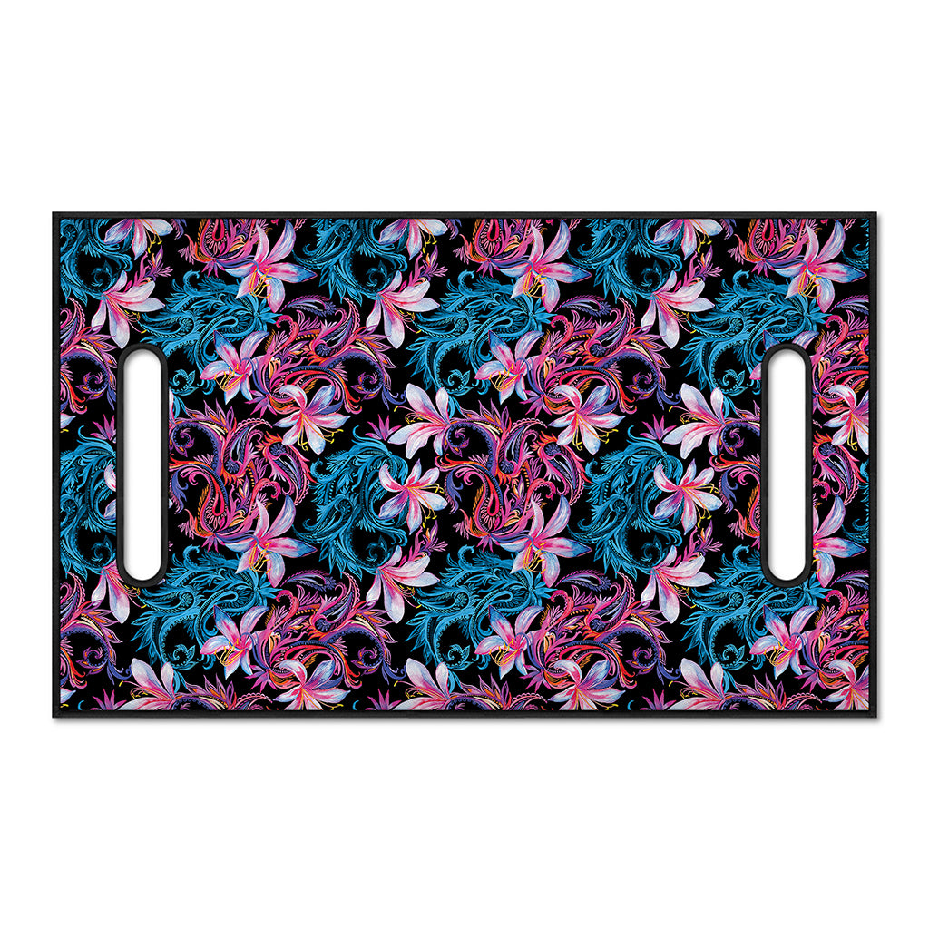 Paisley And Floral Pattern Print Golf Cart Seat Cover