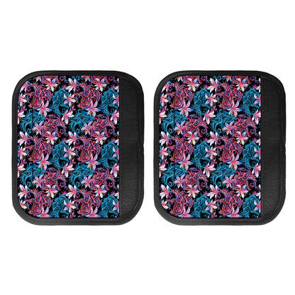 Paisley And Floral Pattern Print Handle Covers