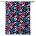 Paisley And Floral Pattern Print House Flag