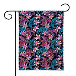 Paisley And Floral Pattern Print House Flag