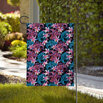Paisley And Floral Pattern Print House Flag