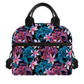 Paisley And Floral Pattern Print Insulated Lunch Bag