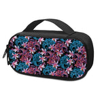 Paisley And Floral Pattern Print Insulin Cooler Travel Case