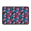 Paisley And Floral Pattern Print Kitchen Mat