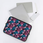 Paisley And Floral Pattern Print Laptop Sleeve