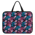 Paisley And Floral Pattern Print Laptop Sleeve With Handle