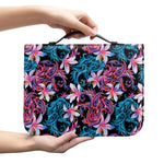 Paisley And Floral Pattern Print Leather Bible Cover