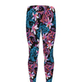 Paisley And Floral Pattern Print Men's Leggings