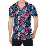Paisley And Floral Pattern Print Men's Shirt