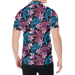 Paisley And Floral Pattern Print Men's Shirt