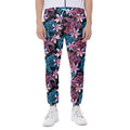 Paisley And Floral Pattern Print Joggers