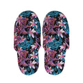 Paisley And Floral Pattern Print Slippers