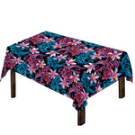 Paisley And Floral Pattern Print Tablecloth