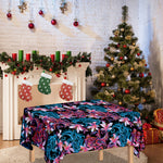 Paisley And Floral Pattern Print Tablecloth