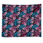 Paisley And Floral Pattern Print Tapestry