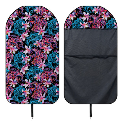 Paisley And Floral Pattern Print Waterproof Car Seat Cover