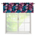 Paisley And Floral Pattern Print Window Valance