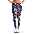 Paisley And Floral Pattern Print Women's Leggings