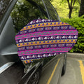 Paisley Elephant Hamsa Pattern Print Car Side Mirror Covers