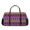 Paisley Elephant Hamsa Pattern Print Duffel Bag