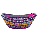 Paisley Elephant Hamsa Pattern Print Fanny Pack
