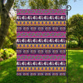 Paisley Elephant Hamsa Pattern Print Garden Flag