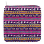 Paisley Elephant Hamsa Pattern Print Hand Towel