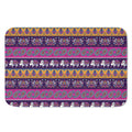 Paisley Elephant Hamsa Pattern Print Indoor Door Mat