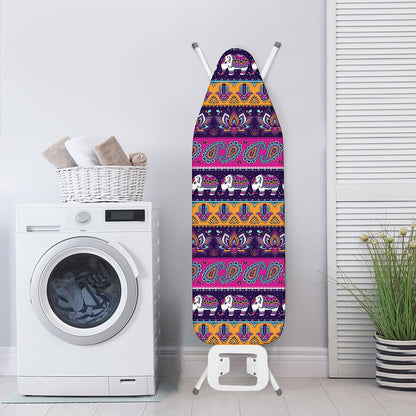 Paisley Elephant Hamsa Pattern Print Ironing Board Cover