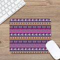Paisley Elephant Hamsa Pattern Print Mouse Pad