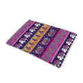 Paisley Elephant Hamsa Pattern Print Pet Cooling Mat Cover