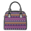 Paisley Elephant Hamsa Pattern Print Shoulder Handbag