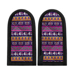 Paisley Elephant Hamsa Pattern Print Skillet Handle Cover