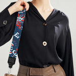 Paisley Floral Bohemian Pattern Print Bag Strap