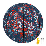 Paisley Floral Bohemian Pattern Print Basketball