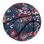 Paisley Floral Bohemian Pattern Print Basketball