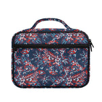 Paisley Floral Bohemian Pattern Print Briefcase Bible Bag