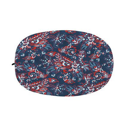 Paisley Floral Bohemian Pattern Print Car Side Mirror Covers