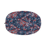 Paisley Floral Bohemian Pattern Print Car Side Mirror Covers
