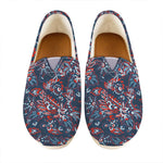 Paisley Floral Bohemian Pattern Print Casual Shoes