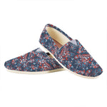 Paisley Floral Bohemian Pattern Print Casual Shoes