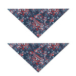Paisley Floral Bohemian Pattern Print Dog Bandana