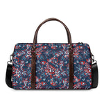 Paisley Floral Bohemian Pattern Print Duffle Bag