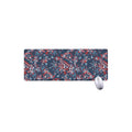 Paisley Floral Bohemian Pattern Print Extended Mouse Pad