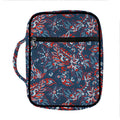 Paisley Floral Bohemian Pattern Print Front Pocket Bible Bag