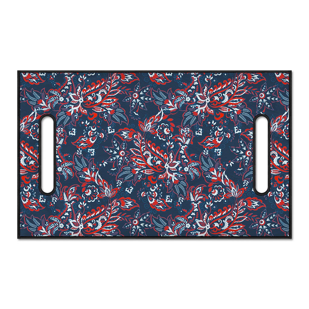 Paisley Floral Bohemian Pattern Print Golf Cart Seat Cover