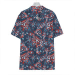 Paisley Floral Bohemian Pattern Print Hawaiian Shirt