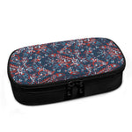 Paisley Floral Bohemian Pattern Print Insulin Cooler Travel Case